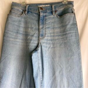 Lands' End Light Blue Wide Legged Women’s Jeans